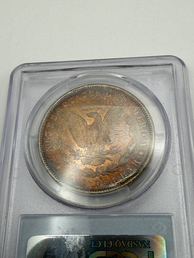 1883-O Morgan Silver Dollar – PCGS MS64 | New Orleans Mint Classic Toning
