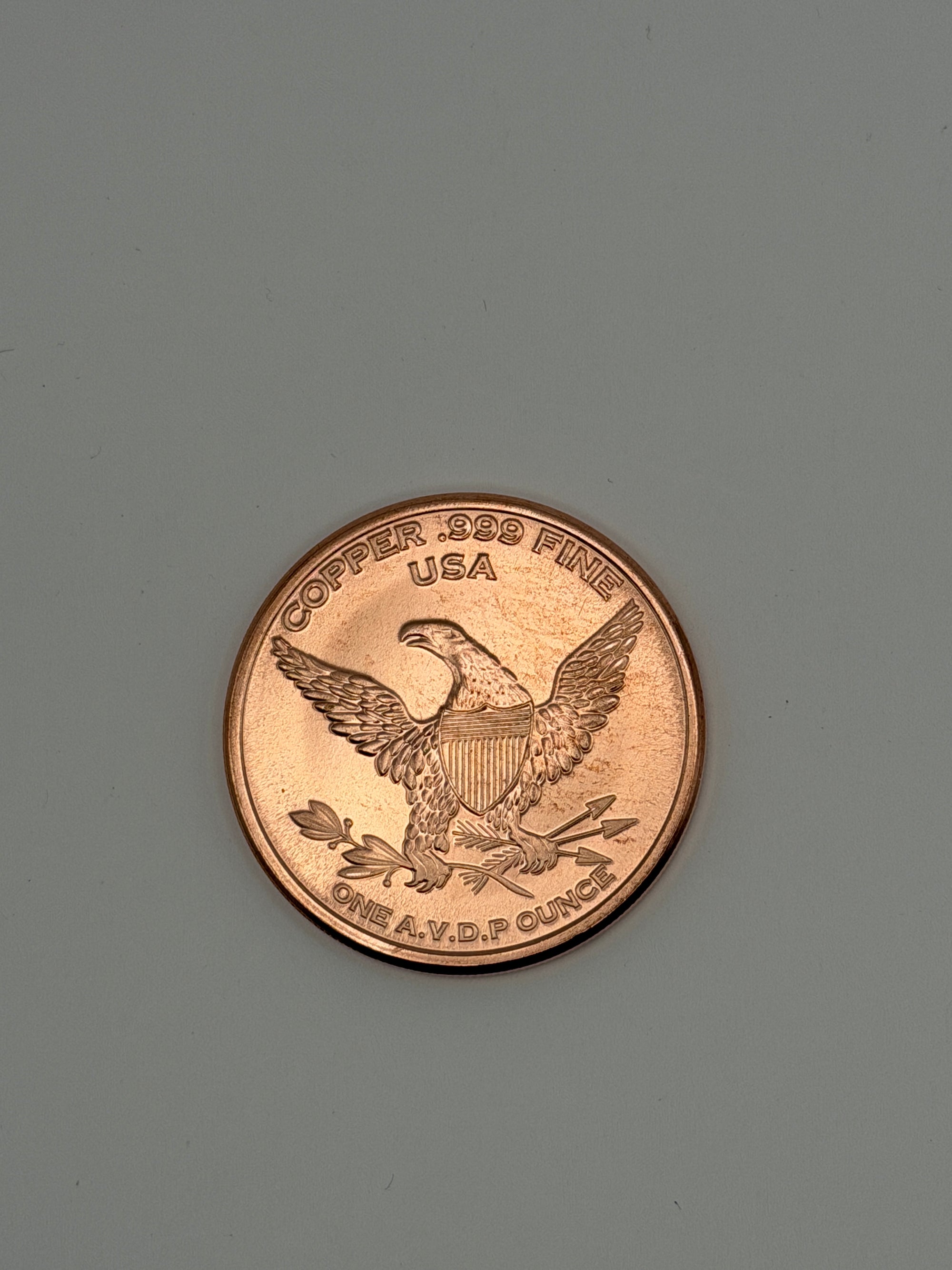 1 Roll (20) 1 oz .999 Fine Copper Rounds "Big Mo" – USS Missouri US Navy Tribute