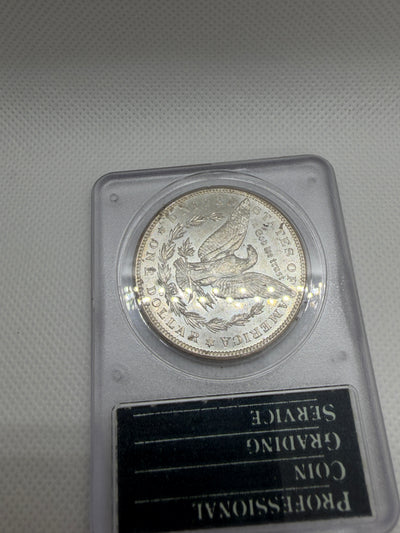 1904 O Morgan Silver Dollar – PCGS MS63 | Old Rattler Holder