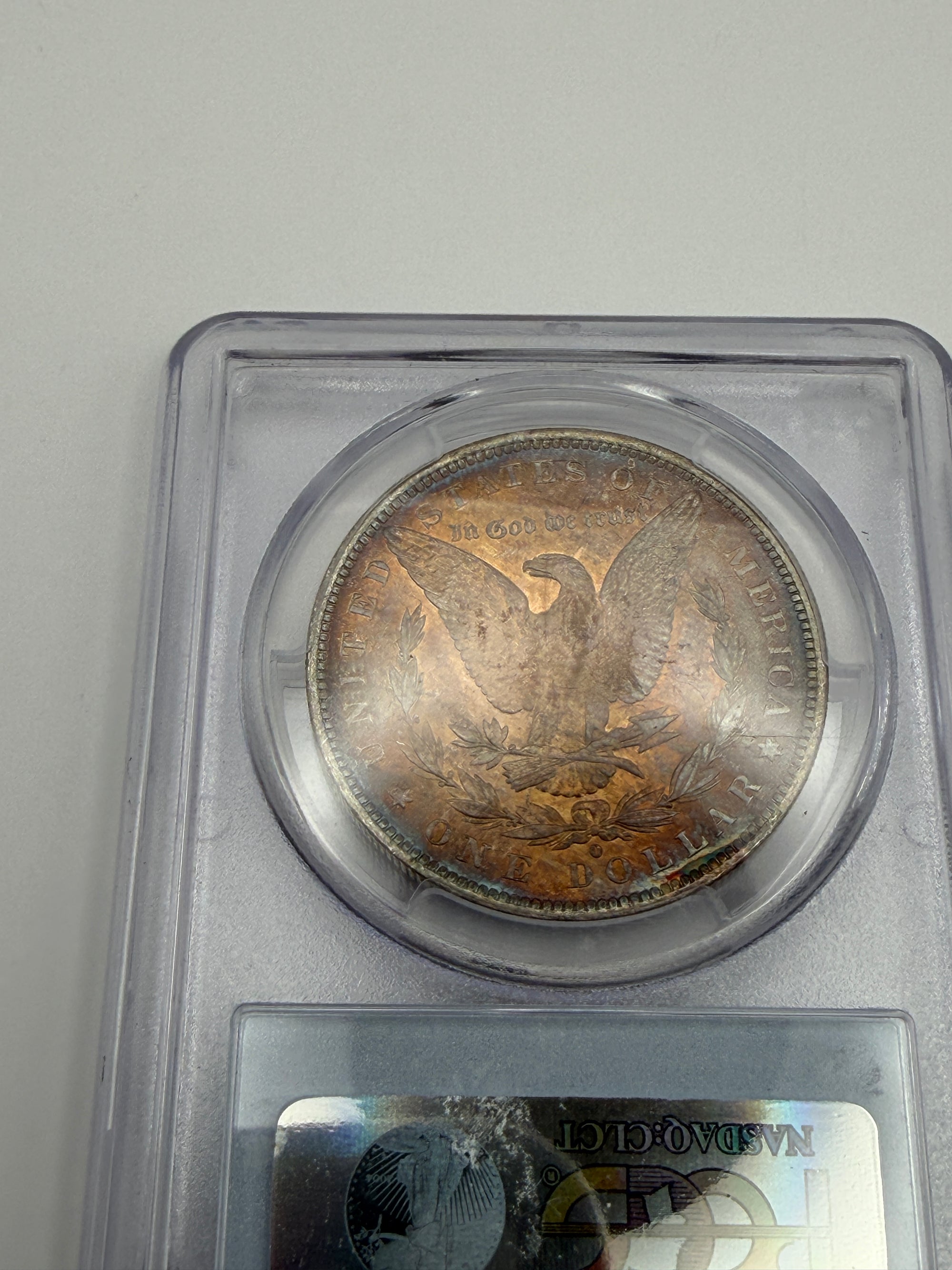 1883-O Morgan Silver Dollar – PCGS MS64 | New Orleans Mint Classic Toning