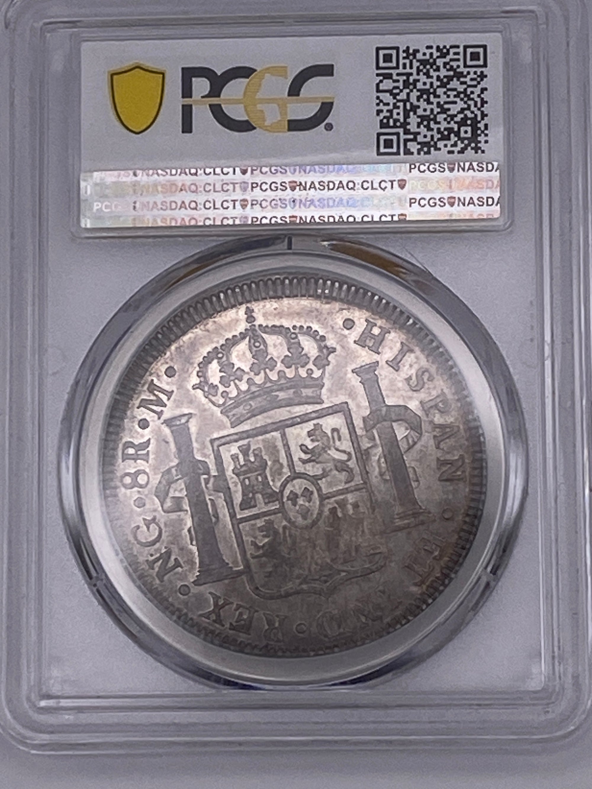 1816 NG-M 8 Reales NGC MS62 – Ferdinand VII TOP POP | Guatemala Mint Silver Dollar