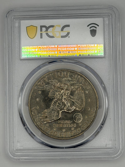 1972 EISENHOWER $1 TYPE 2 PCGS MS62 TYPE II - IKE Dollar Rare High Grade #1875