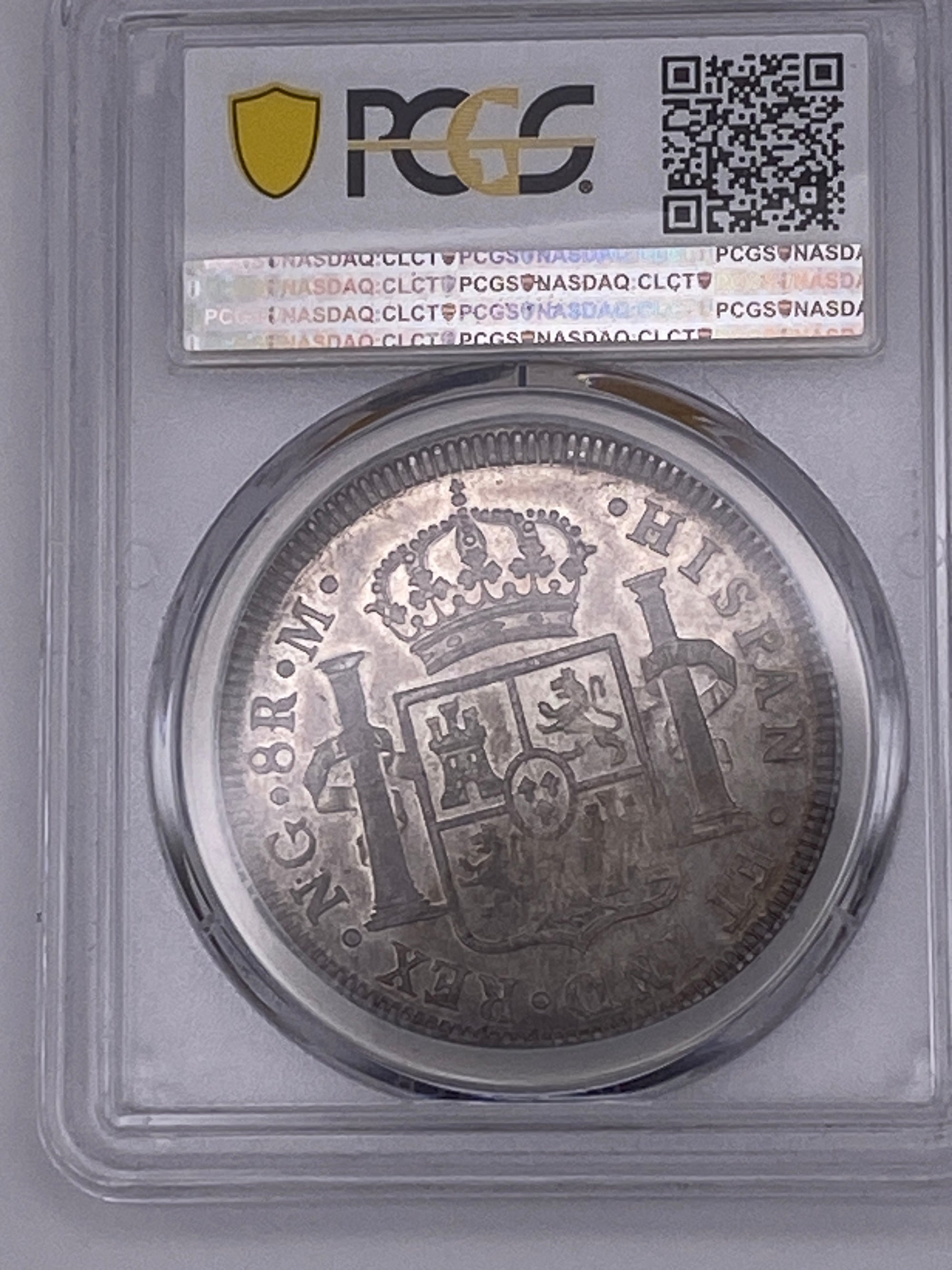 1816 NG-M 8 Reales NGC MS62 – Ferdinand VII TOP POP | Guatemala Mint Silver Dollar
