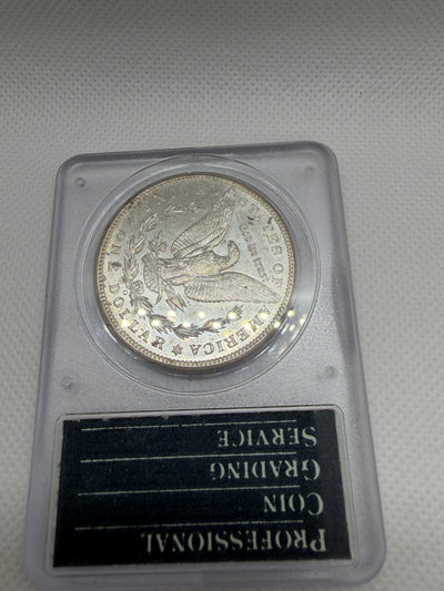 1904 O Morgan Silver Dollar – PCGS MS63 | Old Rattler Holder