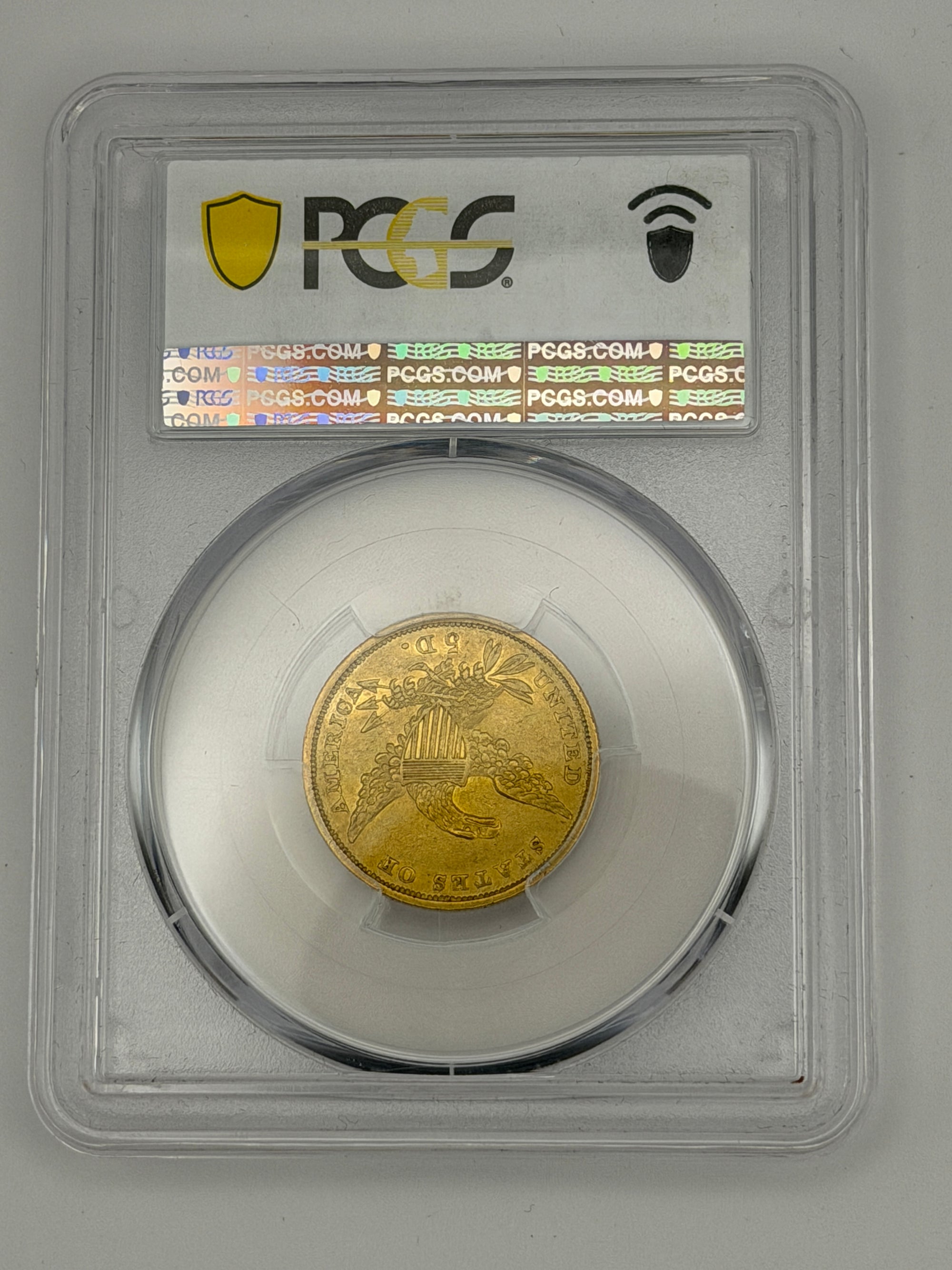1834 $5 Classic Head Gold Half Eagle – PCGS AU50 | Early U.S. Gold Coin