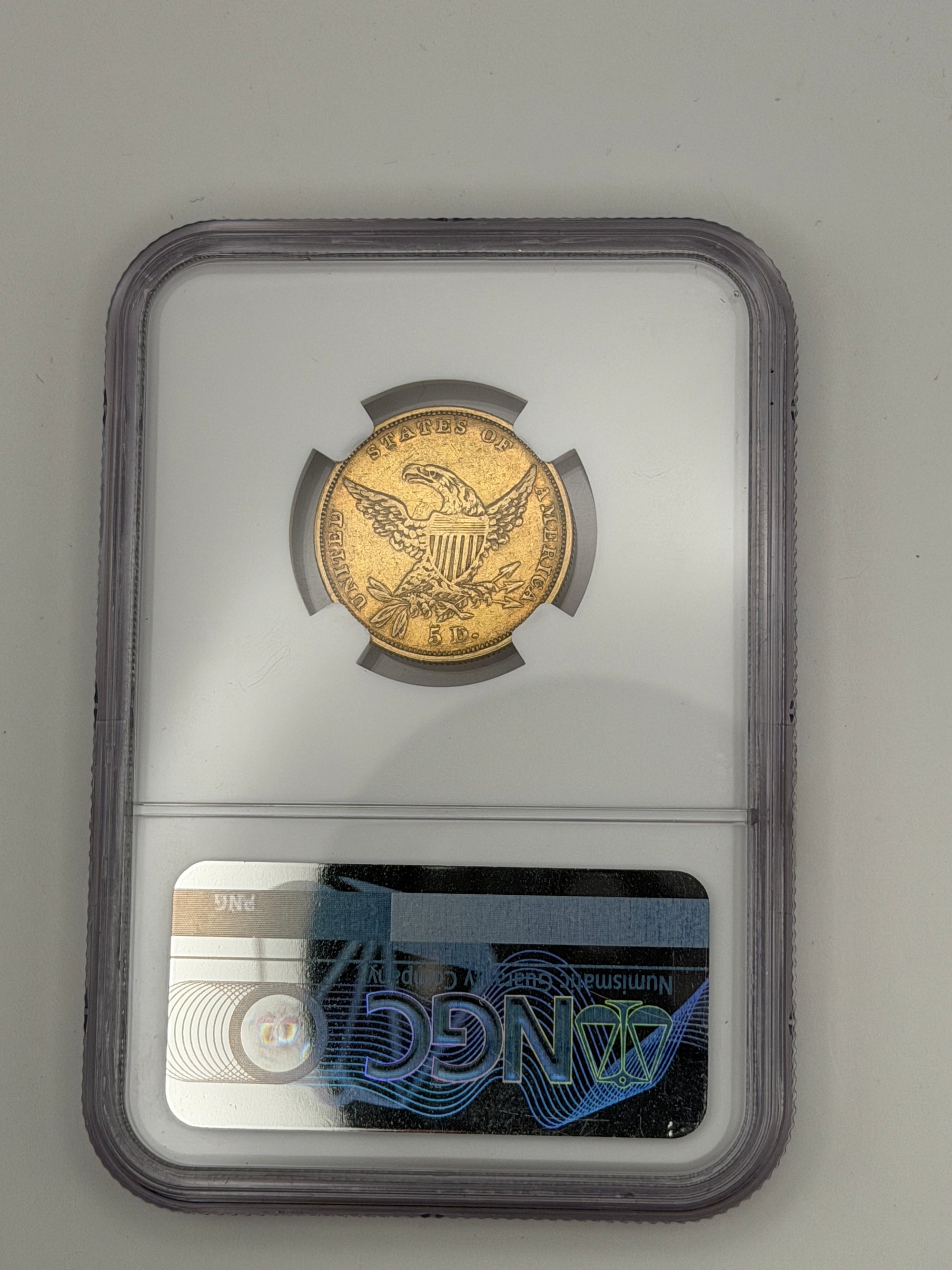 1834 $5 Classic Head Gold Half Eagle – NGC XF Details | Historic Early U.S. Gold Coin