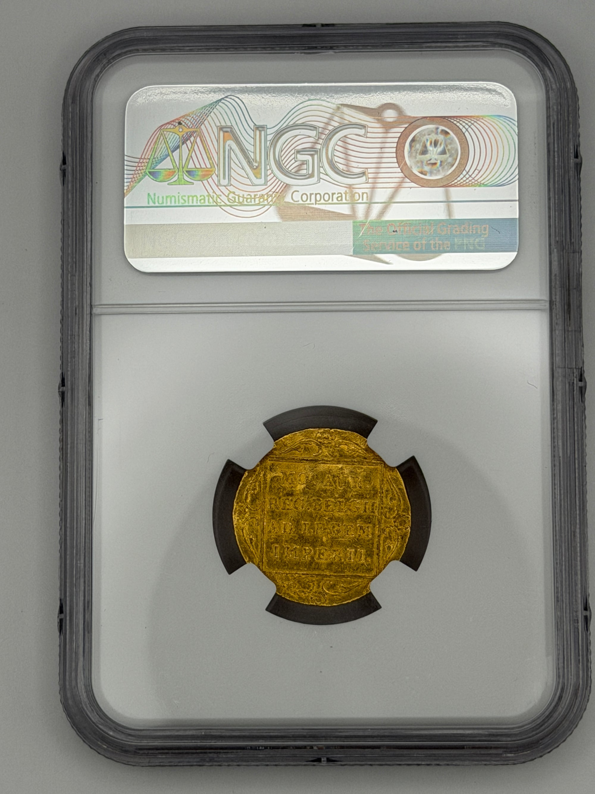 1837 Netherland Gold Ducat – St. Petersburg Mint – NGC AU Details