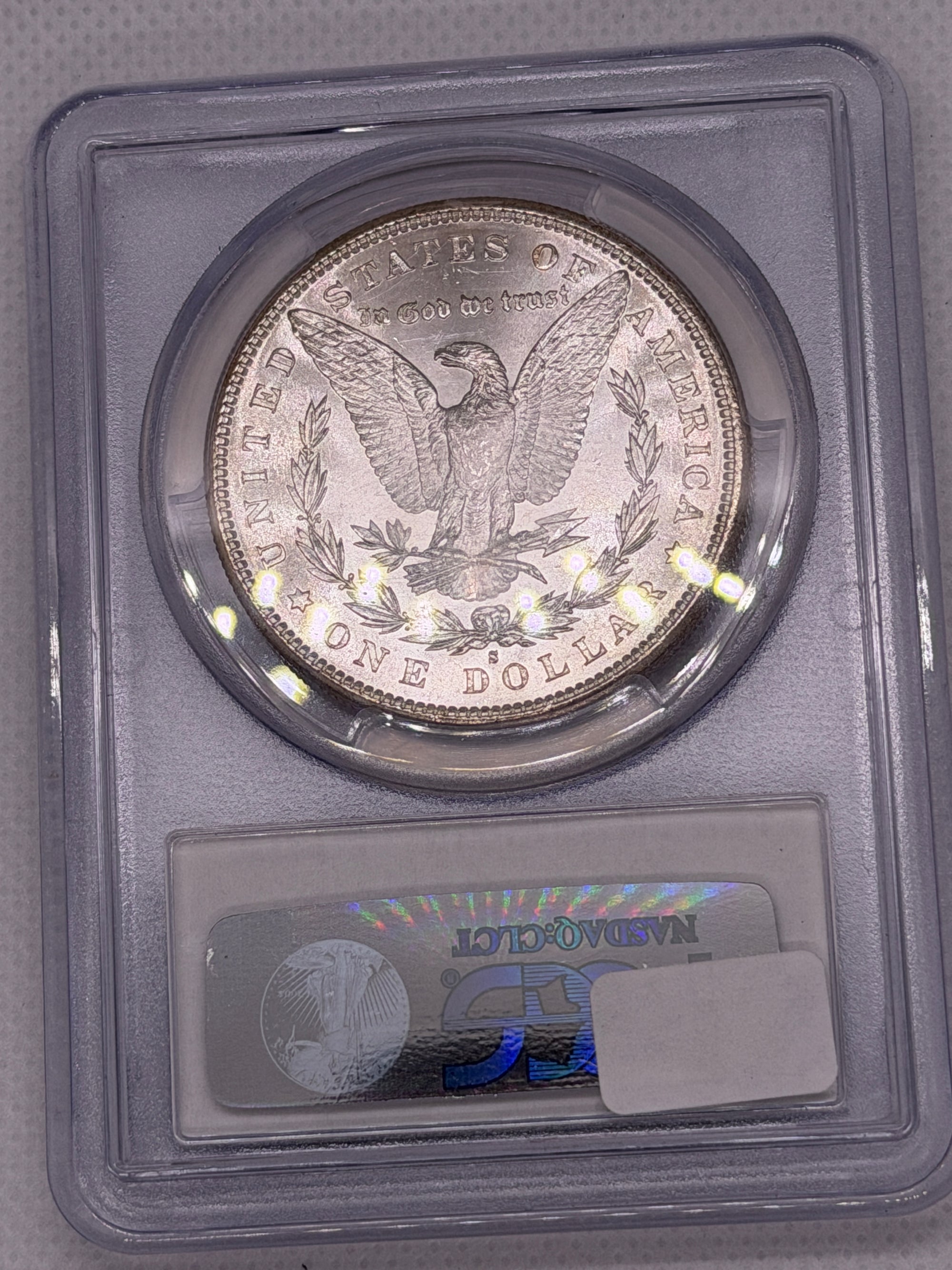 1881-S Morgan Silver Dollar – PCGS MS63 | San Francisco Mint Classic