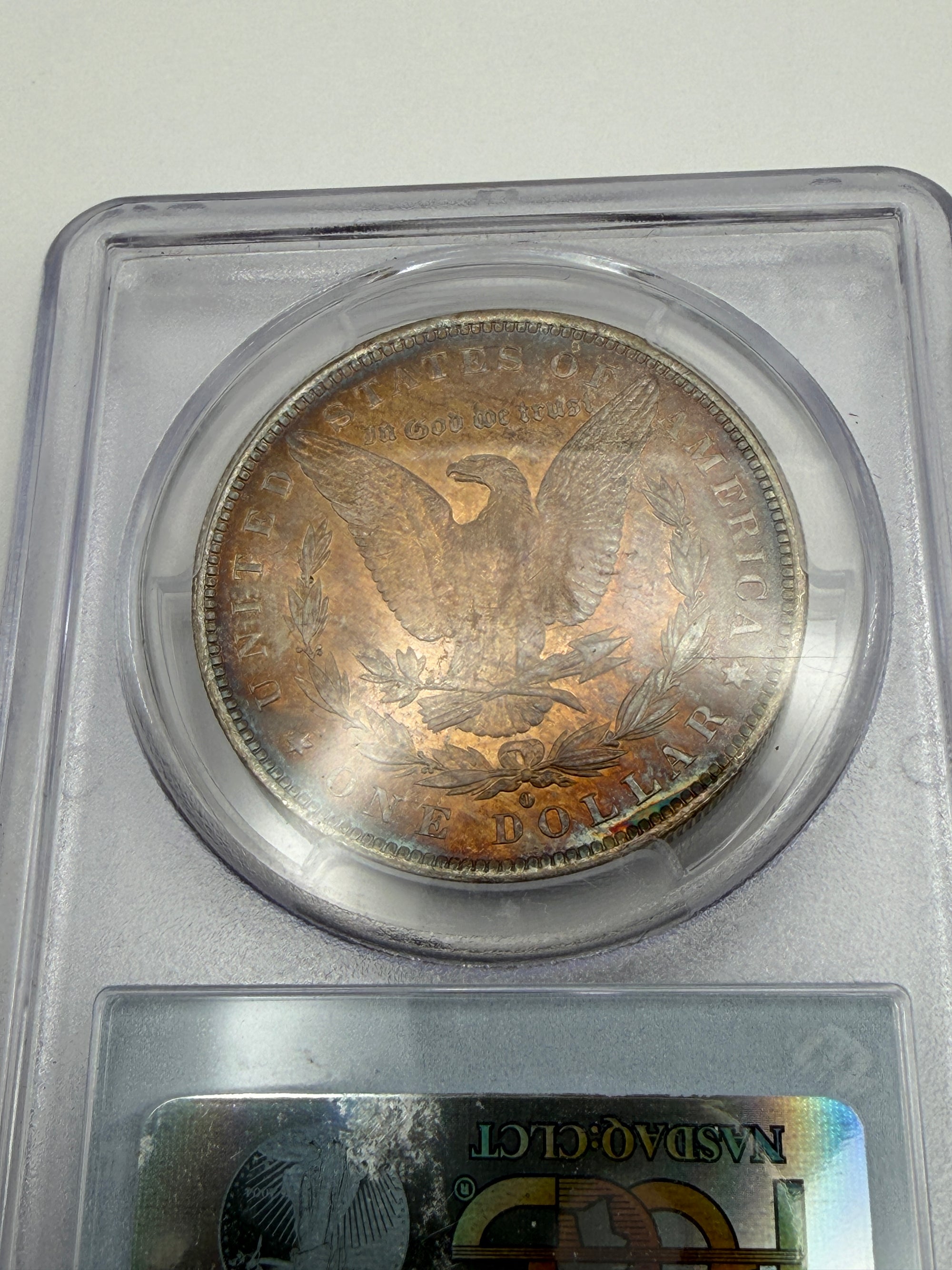1883-O Morgan Silver Dollar – PCGS MS64 | New Orleans Mint Classic Toning