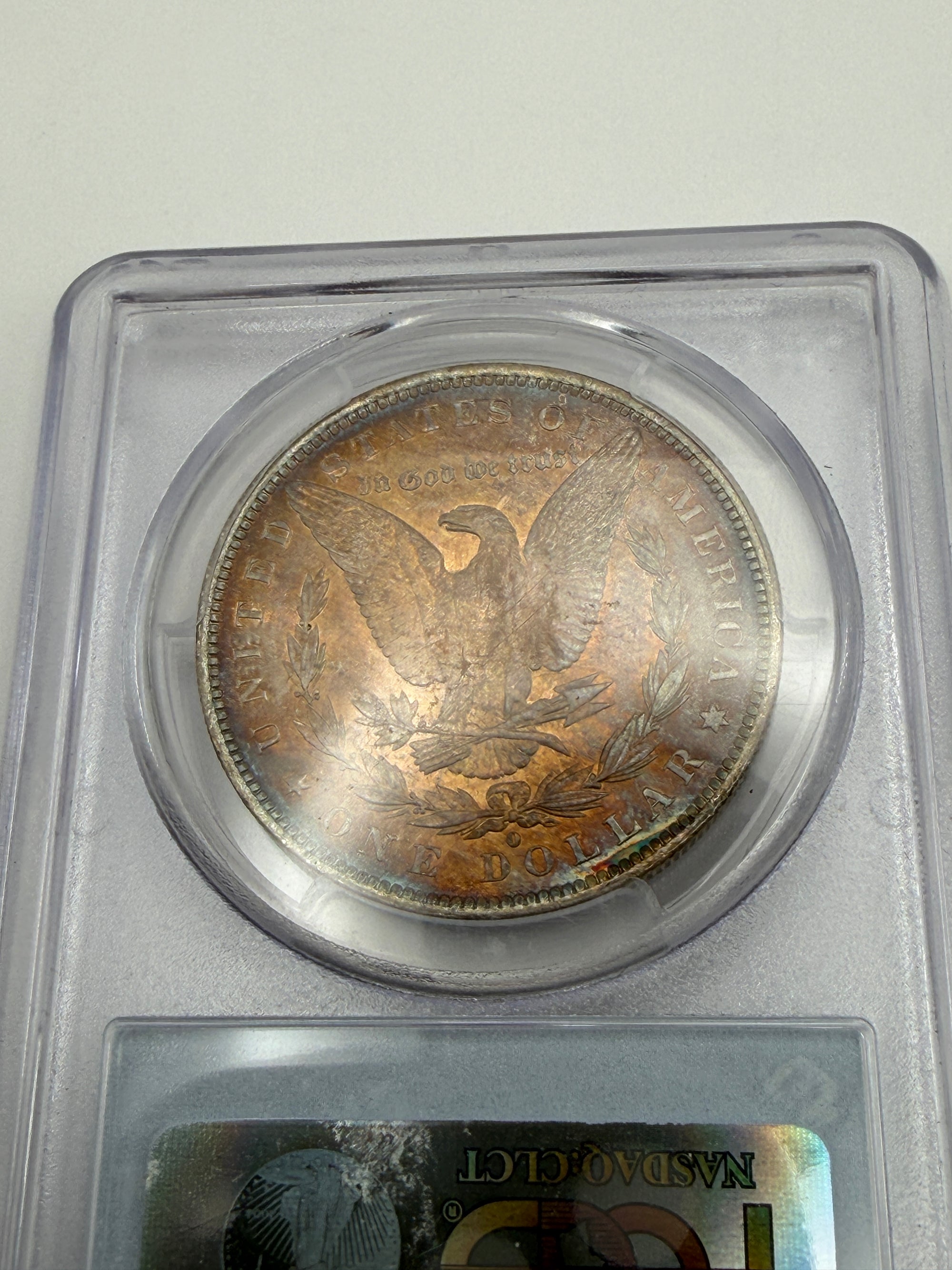 1883-O Morgan Silver Dollar – PCGS MS64 | New Orleans Mint Classic Toning