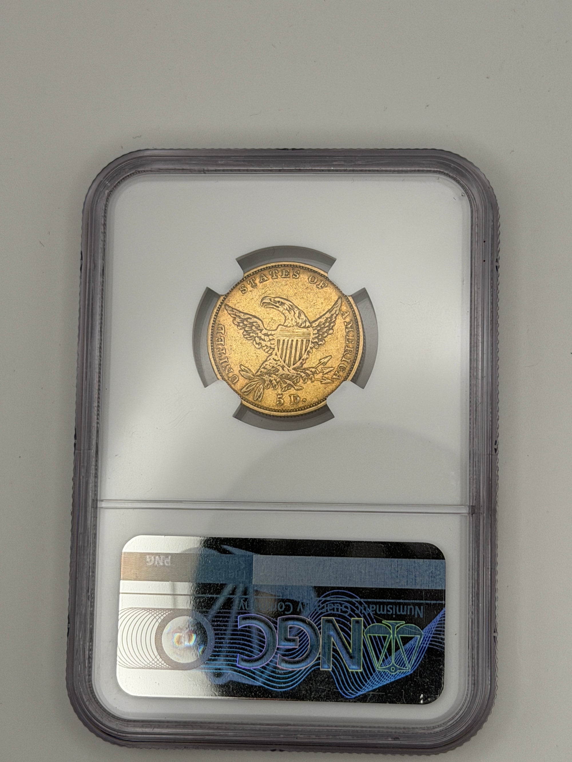 1834 $5 Classic Head Gold Half Eagle – NGC XF Details | Historic Early U.S. Gold Coin