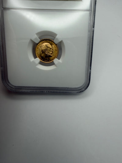 1901 EB Sweden 5 Kronor Gold Coin – NGC MS66 | Oscar II High Grade
