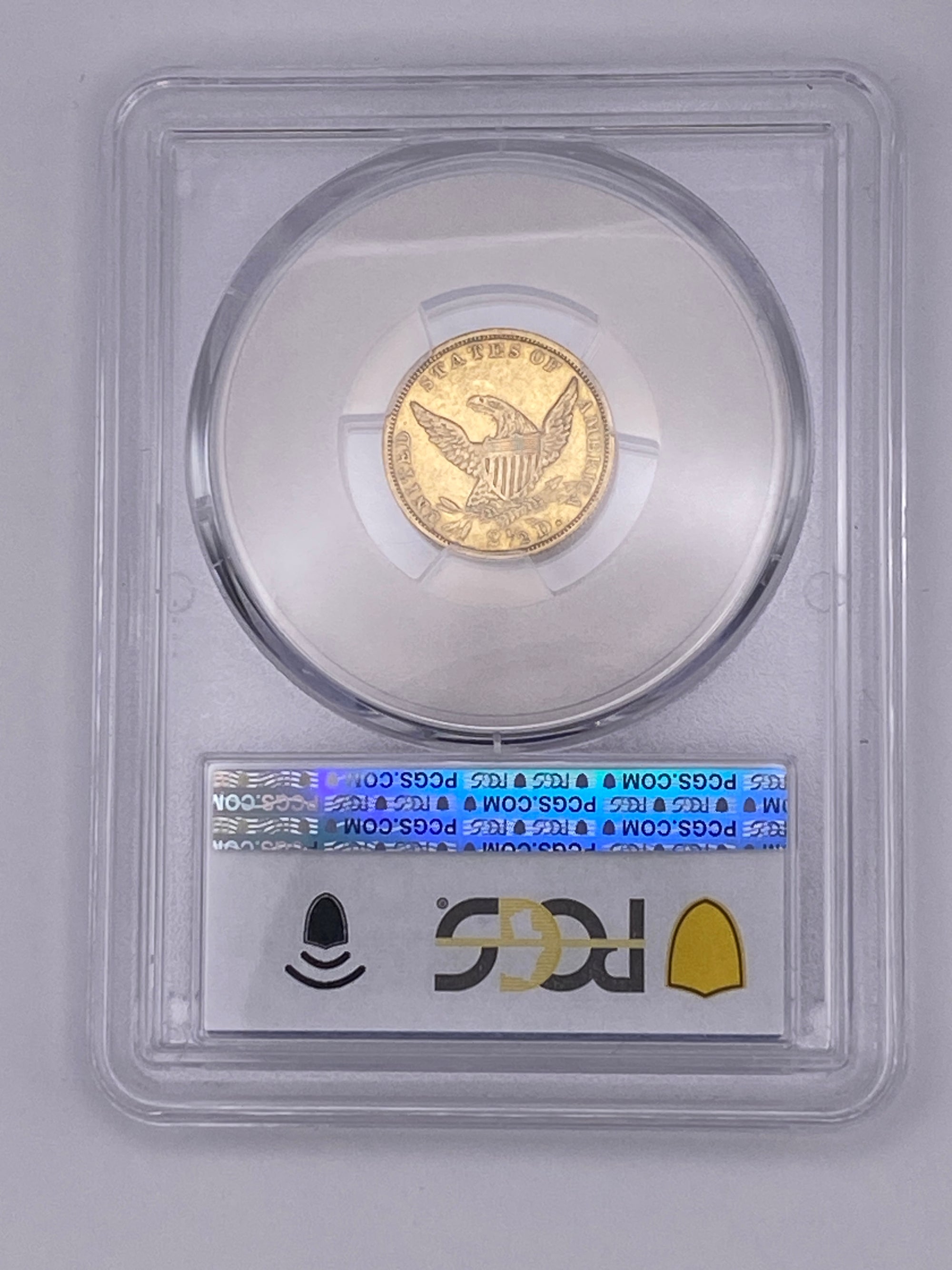 1836 $2.50 Classic Head Gold Quarter Eagle – PCGS AU50 | Script 8 Variety