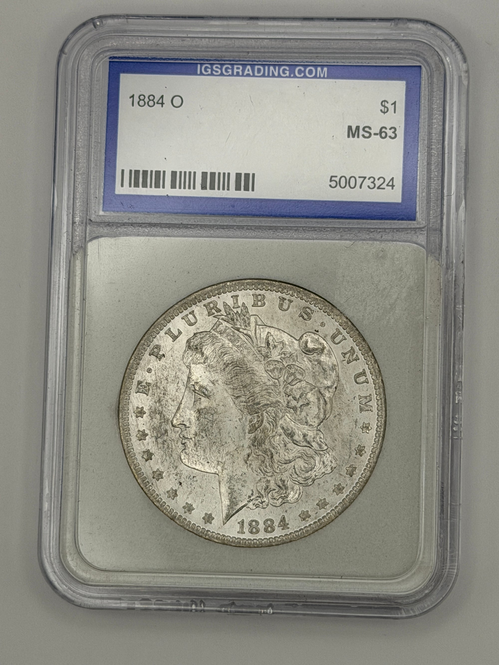 1884-O Morgan Silver Dollar – Uncirculated | New Orleans Mint Classic