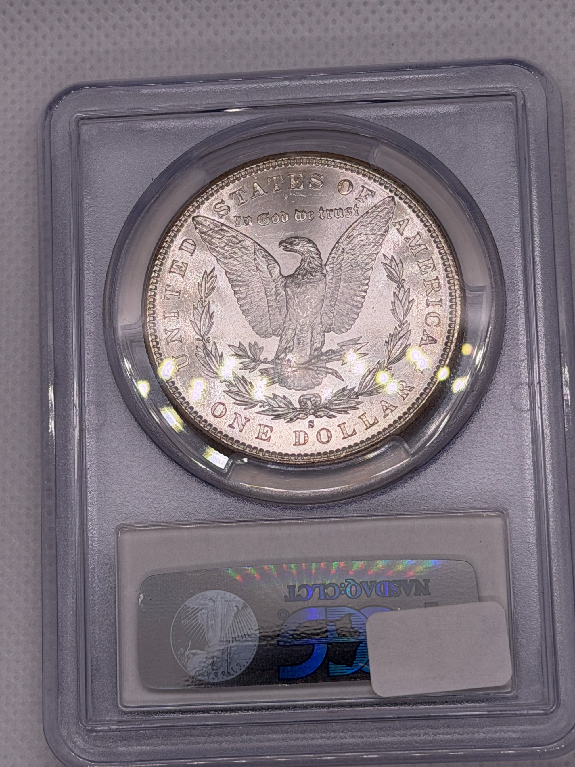 1881-S Morgan Silver Dollar – PCGS MS63 | San Francisco Mint Classic