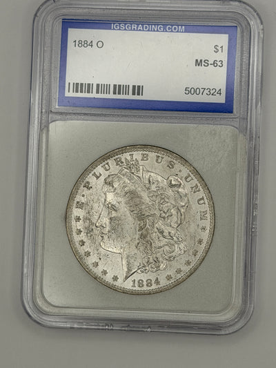 1884-O Morgan Silver Dollar – Uncirculated | New Orleans Mint Classic