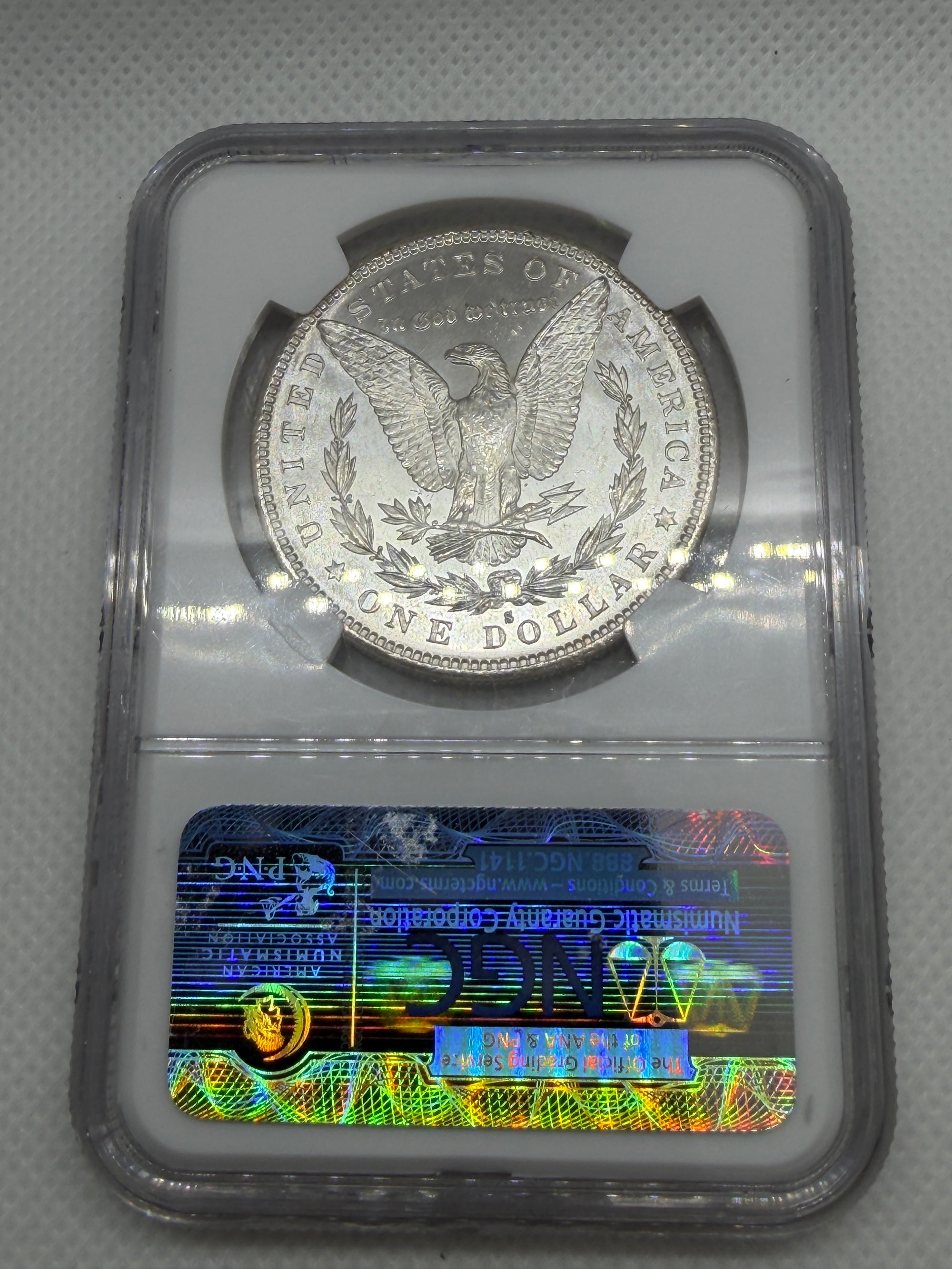 1882-S Morgan Silver Dollar – NGC MS66 | San Francisco Mint Gem