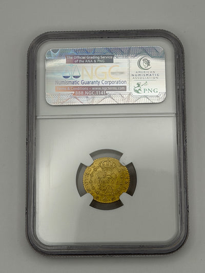 1791 M-MF Spain 1 Escudo Gold Coin – NGC XF45 | Charles IV Colonial Era Gold