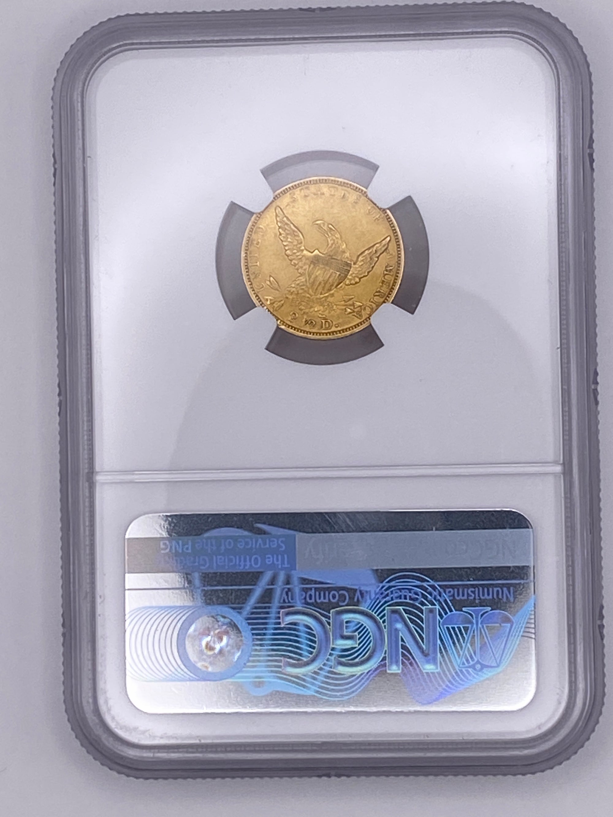 1836 $2.50 Classic Head Gold Quarter Eagle – NGC AU53 | Early U.S. Gold