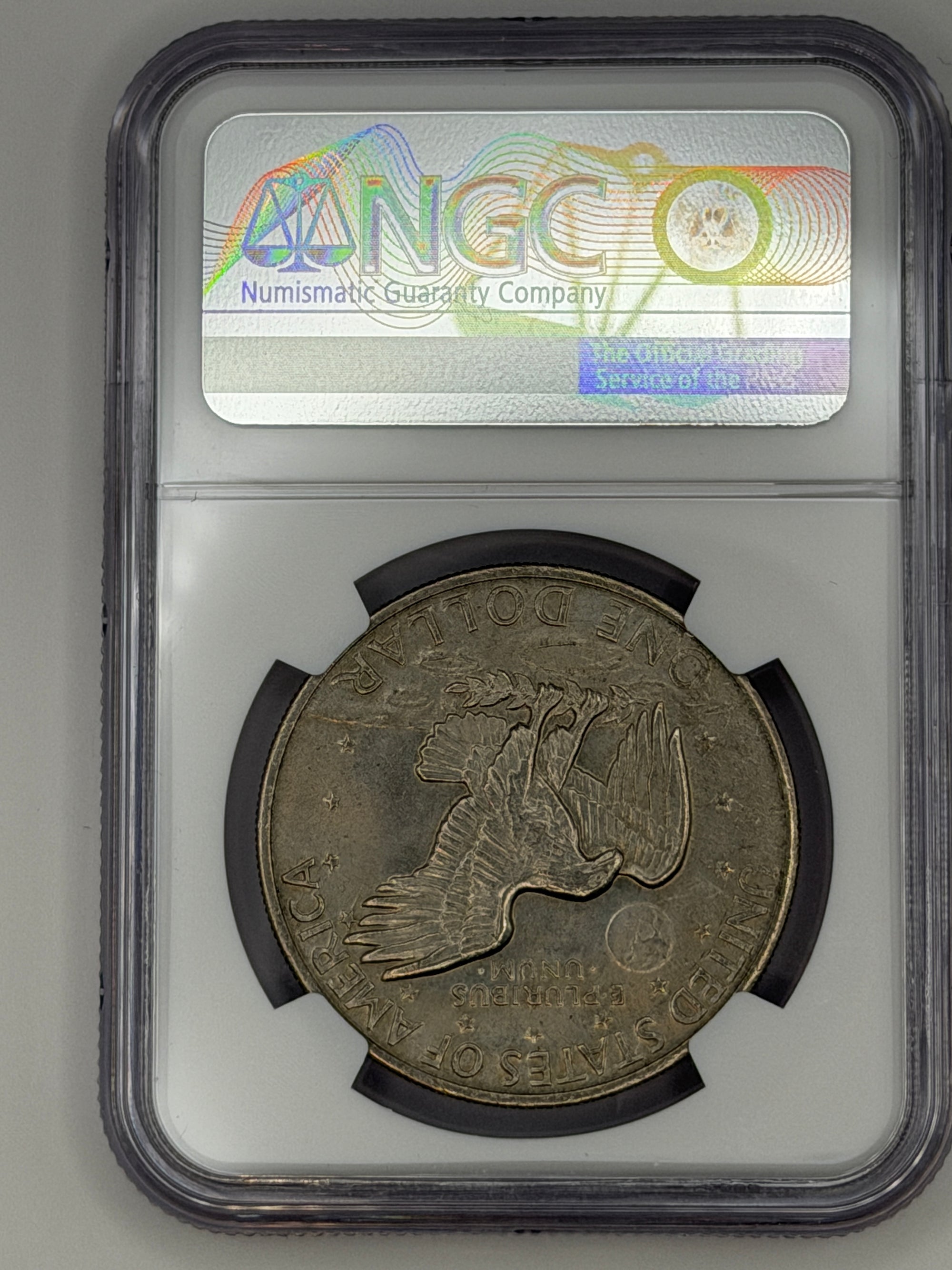 1972 Eisenhower Dollar Type 2 NGC MS65 – Premium Grade Scarce Ike Variety