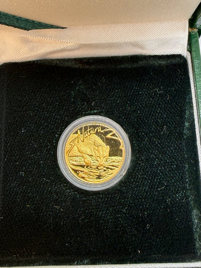 1988 1/10 oz Gold Leopard Coin – Tenth-Ounce Fine Gold Wildlife Issue