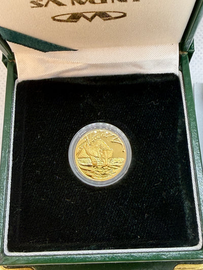 1988 1/10 oz Gold Leopard Coin – Tenth-Ounce Fine Gold Wildlife Issue