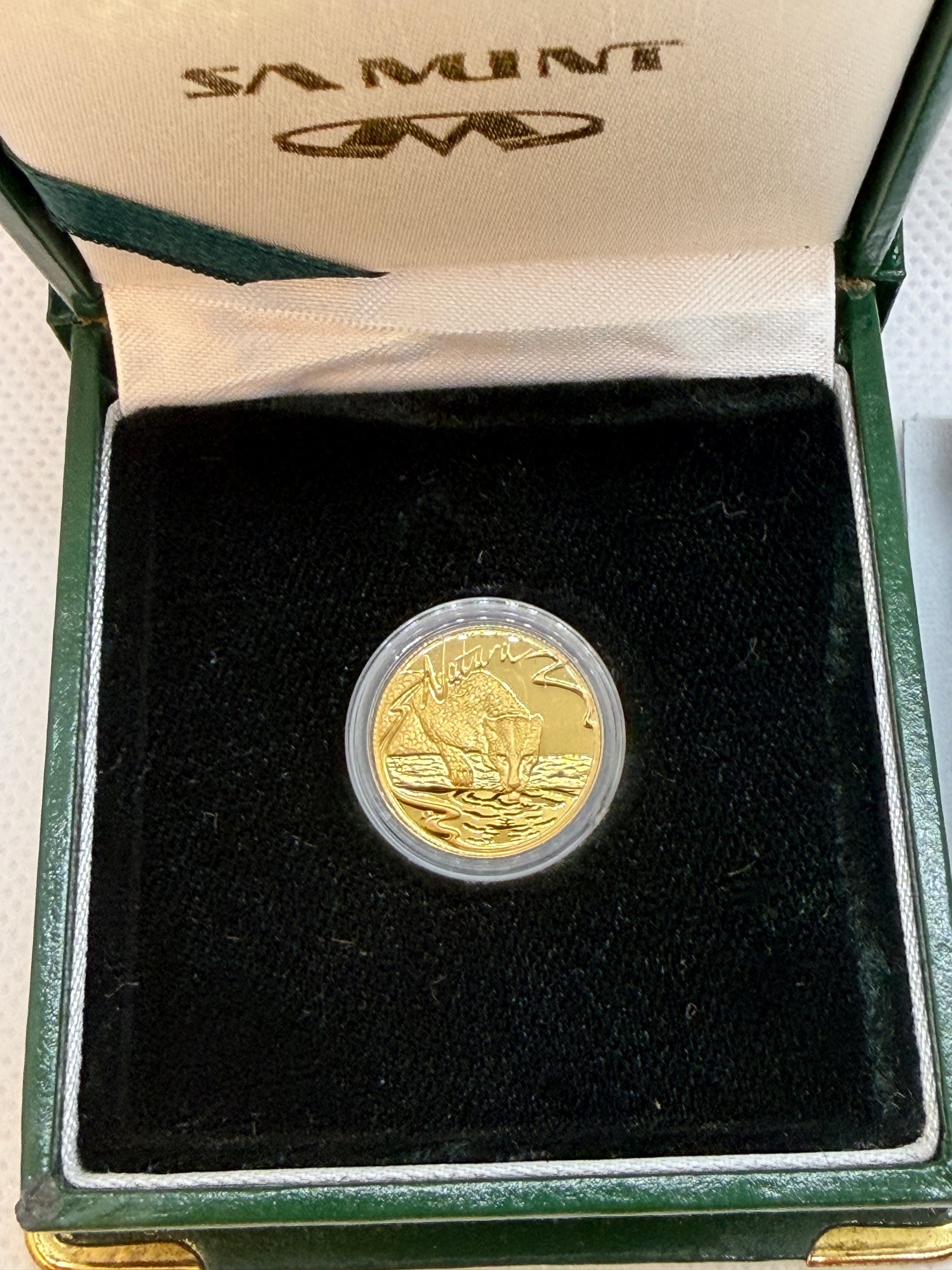 1988 1/10 oz Gold Leopard Coin – Tenth-Ounce Fine Gold Wildlife Issue