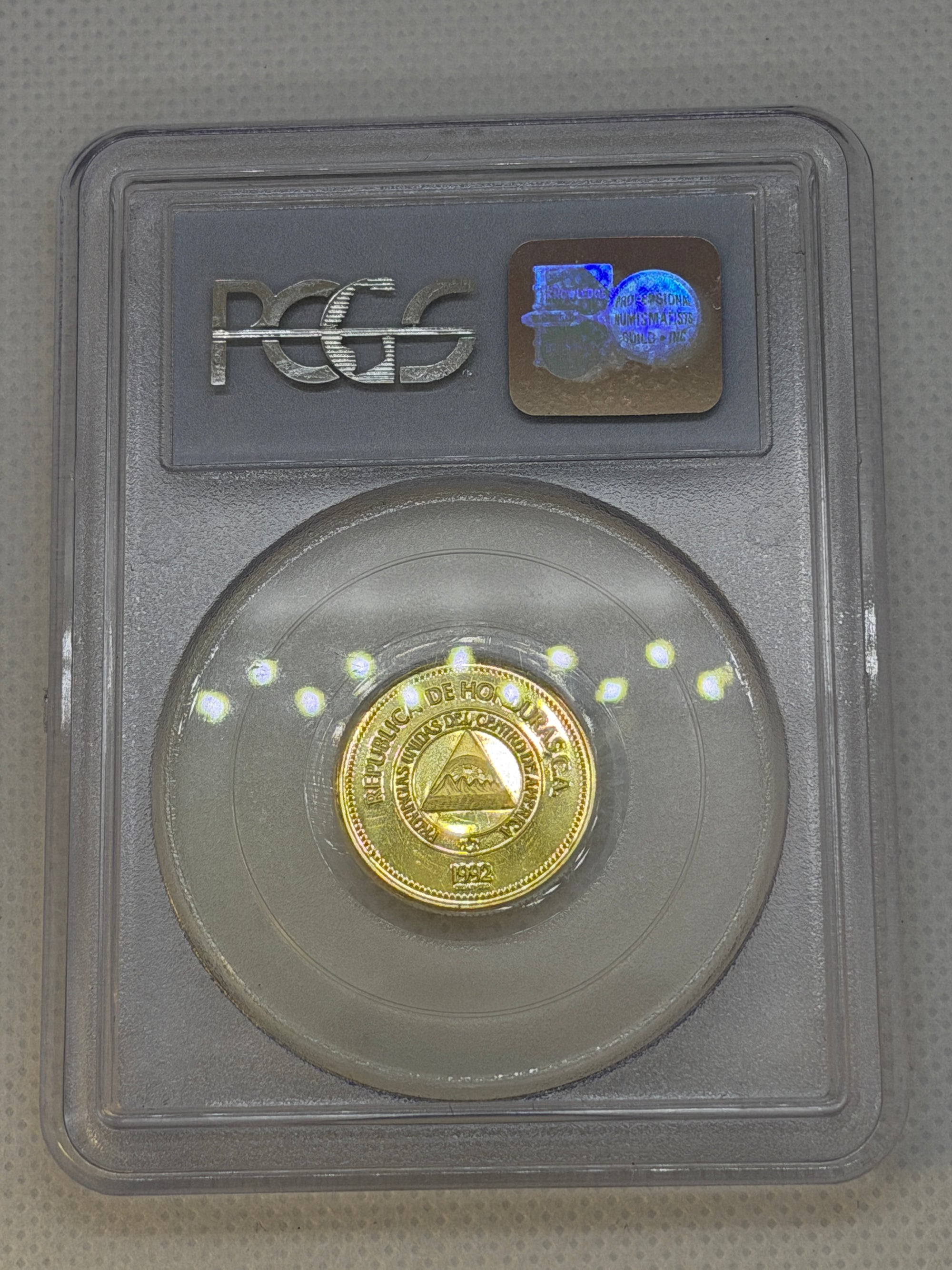 1992 Honduras 200 Lempiras Lem Gold Coin RARE – PCGS PR66DCAM | Deep Cameo Proof