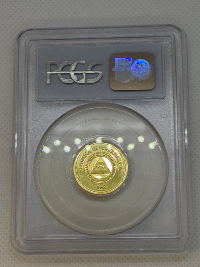 1992 Honduras 200 Lempiras Lem Gold Coin RARE – PCGS PR66DCAM | Deep Cameo Proof