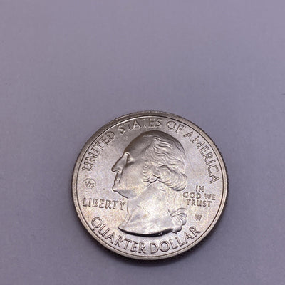 2020 W Salt River NP Quarter 25c Uncirculated Privy Mark V75 Struck Thru ERROR