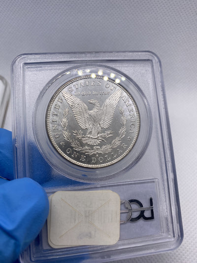 1880 S $1 Morgan Silver Dollar PCGS MS65 CAC Green Bean PQ Flashy