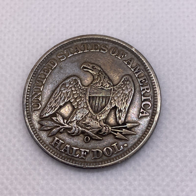 1856-O Seated Liberty Half Dollar Tougher Date Great Coin And Condition Silver