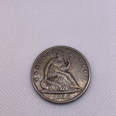 1856-O Seated Liberty Half Dollar Tougher Date Great Coin And Condition Silver