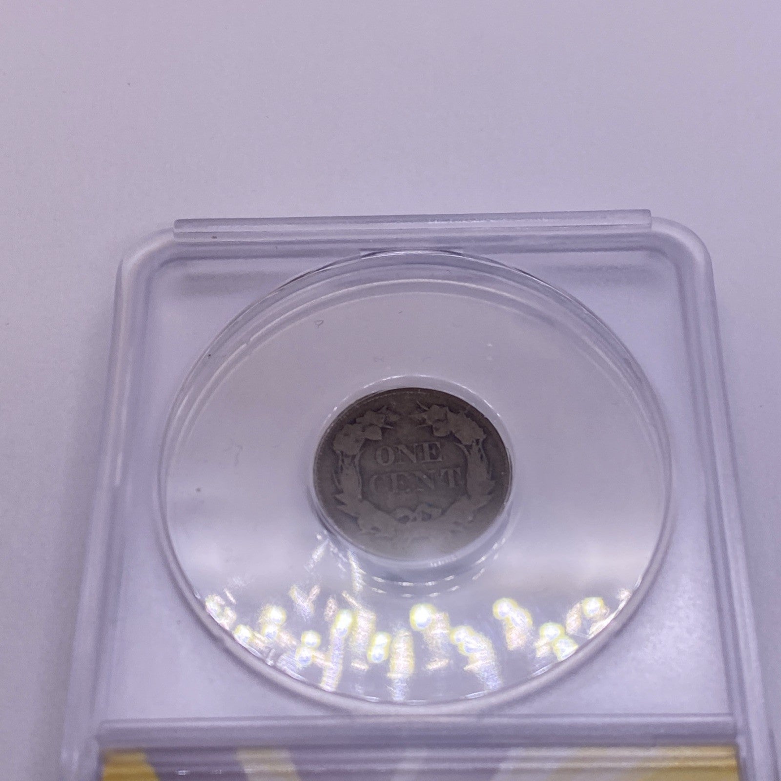 1858 Flying Eagle One Cent 1c Penny Small Letters Anacs G4 Great Coin