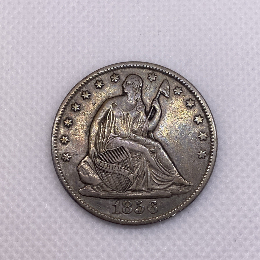 1856-O Seated Liberty Half Dollar Tougher Date Great Coin And Condition Silver