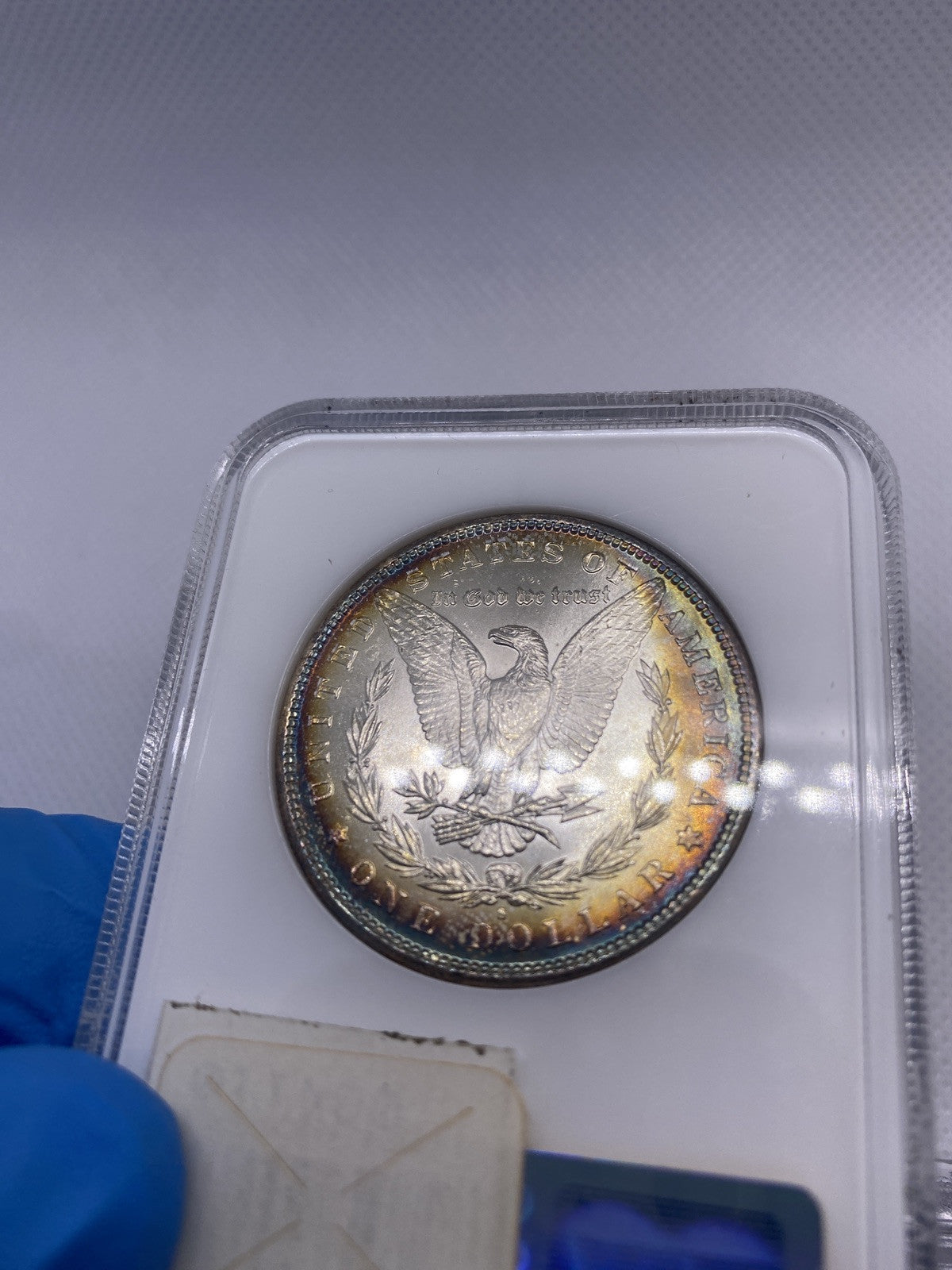 TONED 1881-S MORGAN DOLLAR  OLD NGC Holder & CAC MS 66  A BEAUTY+ Looks Better