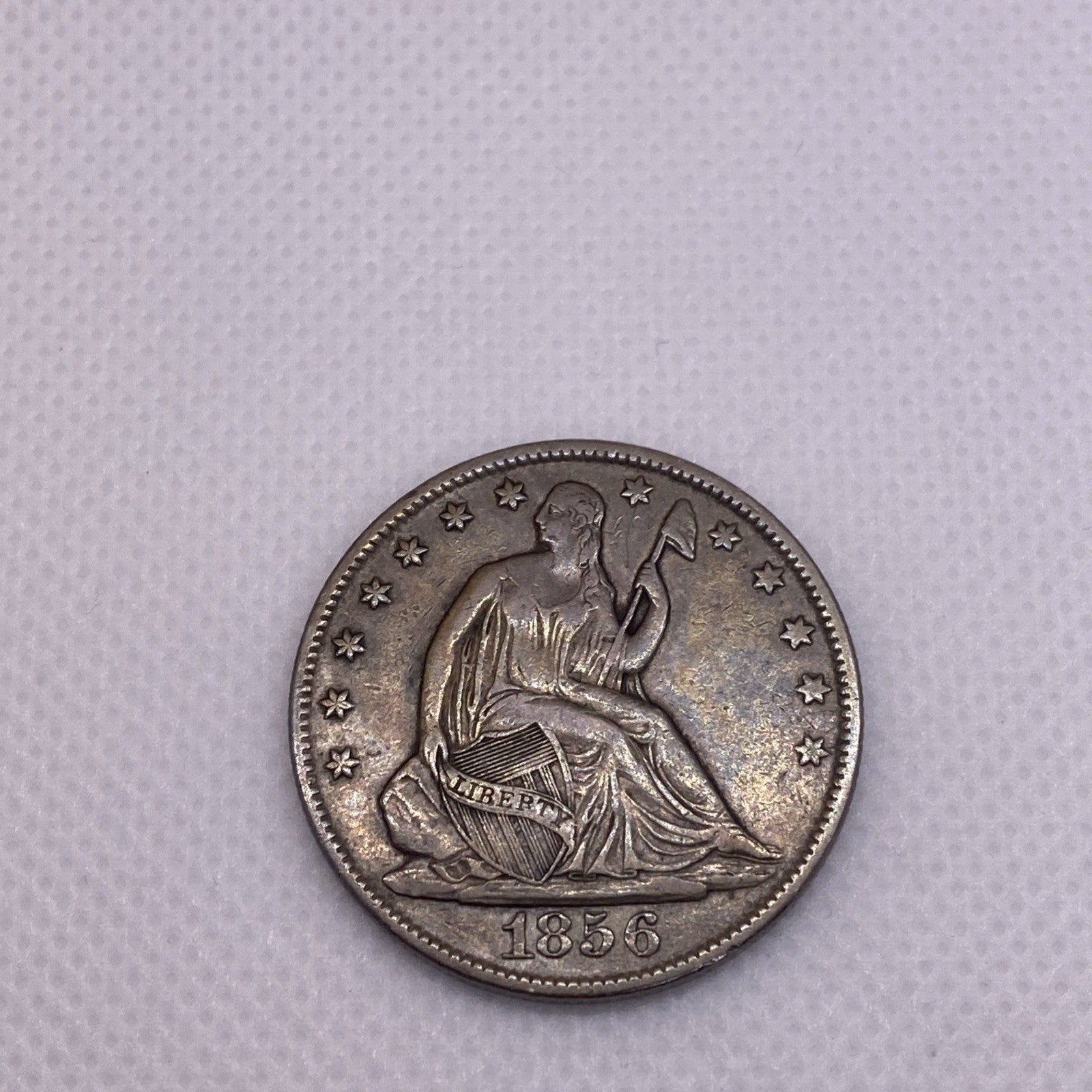 1856-O Seated Liberty Half Dollar Tougher Date Great Coin And Condition Silver