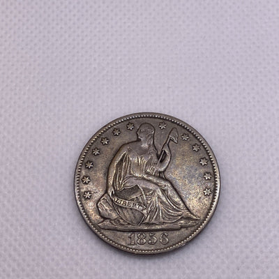 1856-O Seated Liberty Half Dollar Tougher Date Great Coin And Condition Silver
