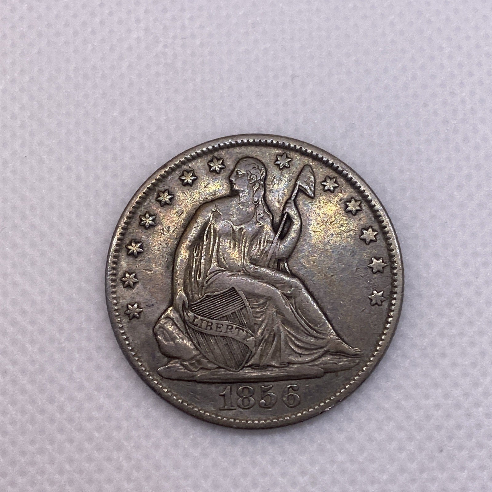 1856-O Seated Liberty Half Dollar Tougher Date Great Coin And Condition Silver
