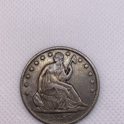 1856-O Seated Liberty Half Dollar Tougher Date Great Coin And Condition Silver