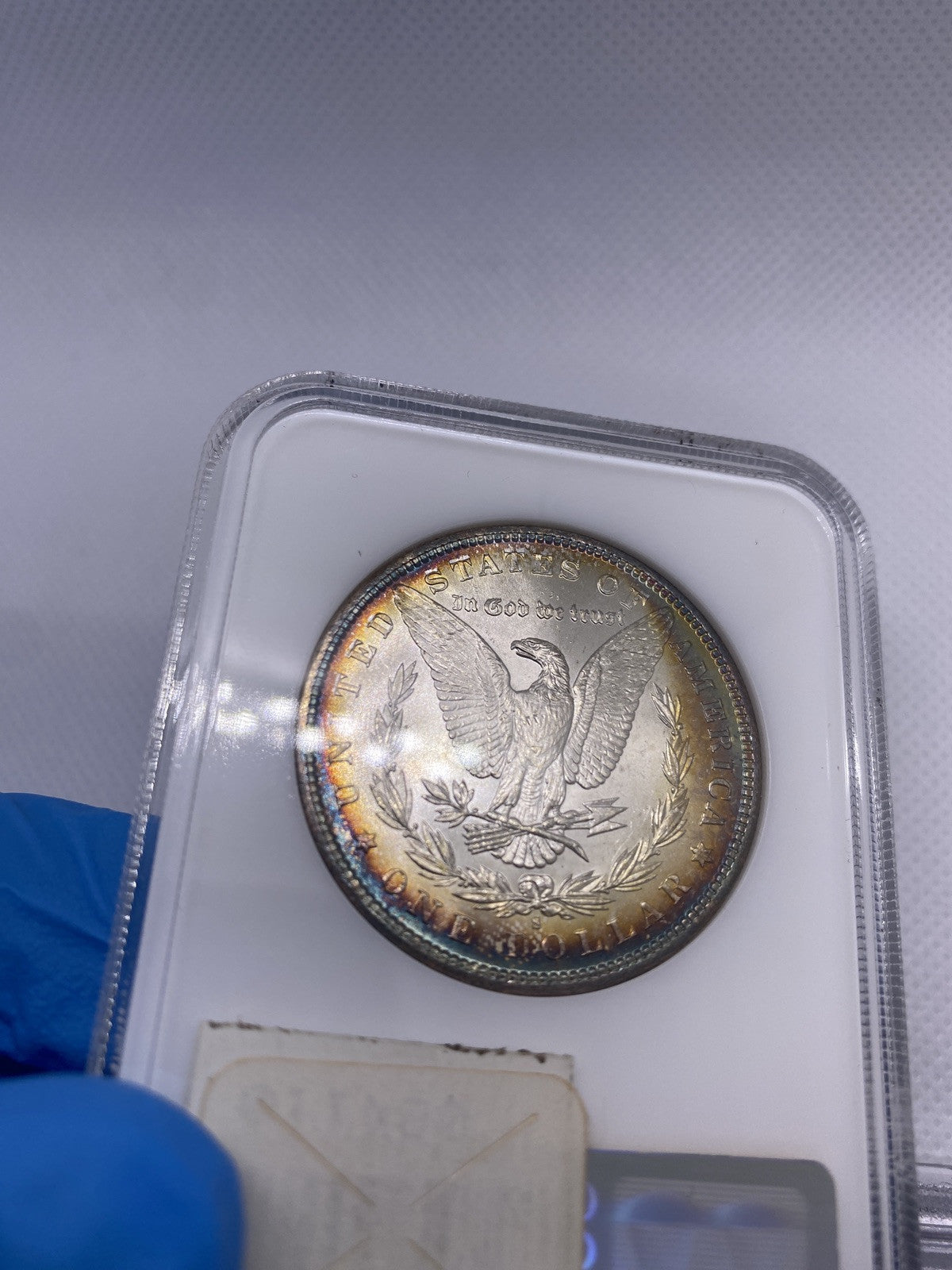 TONED 1881-S MORGAN DOLLAR  OLD NGC Holder & CAC MS 66  A BEAUTY+ Looks Better
