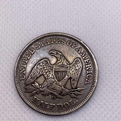 1856-O Seated Liberty Half Dollar Tougher Date Great Coin And Condition Silver
