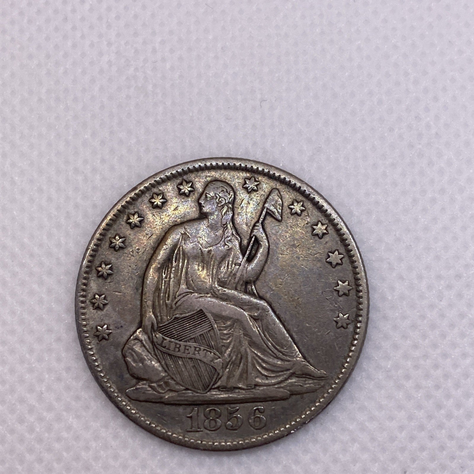1856-O Seated Liberty Half Dollar Tougher Date Great Coin And Condition Silver