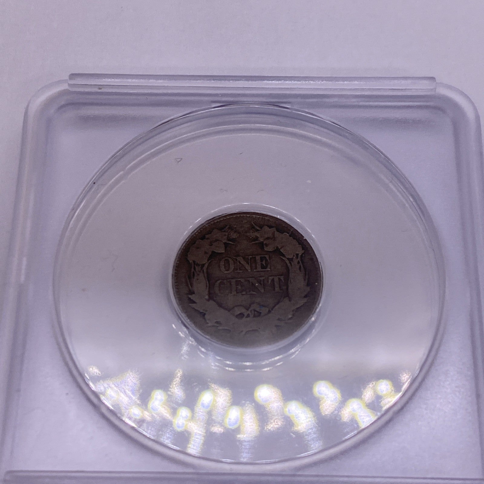 1858 Flying Eagle One Cent 1c Penny Small Letters Anacs G4 Great Coin