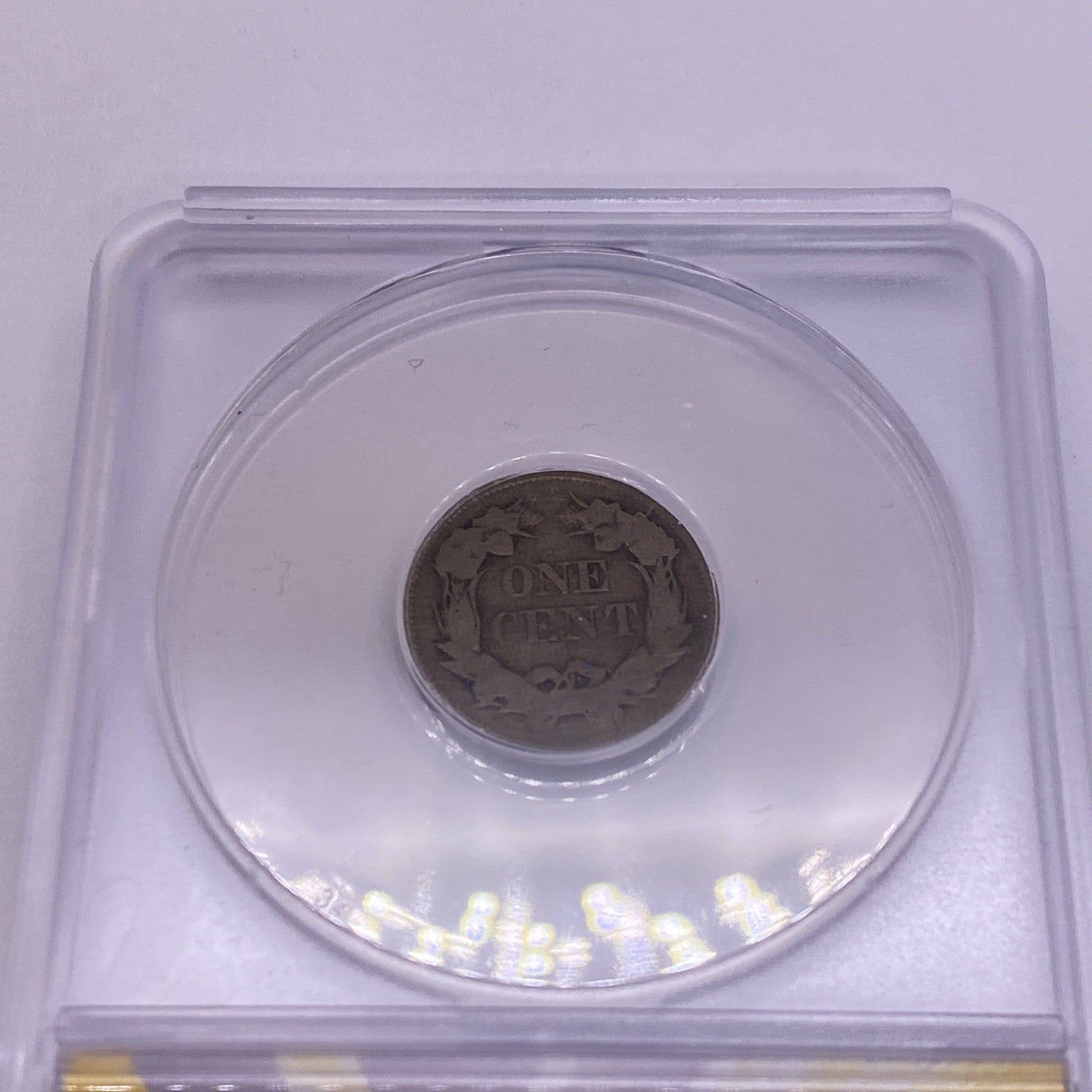 1858 Flying Eagle One Cent 1c Penny Small Letters Anacs G4 Great Coin