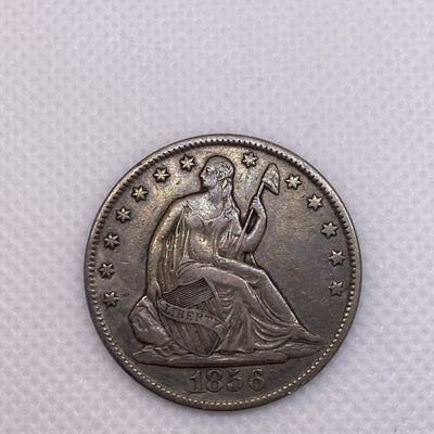 1856-O Seated Liberty Half Dollar Tougher Date Great Coin And Condition Silver