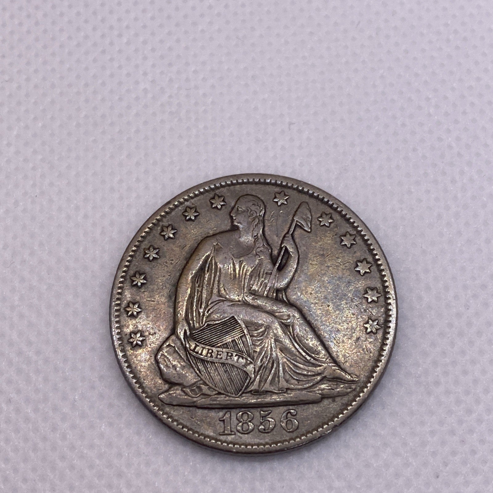 1856-O Seated Liberty Half Dollar Tougher Date Great Coin And Condition Silver