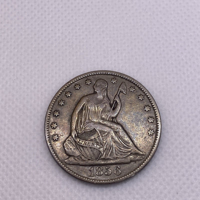 1856-O Seated Liberty Half Dollar Tougher Date Great Coin And Condition Silver