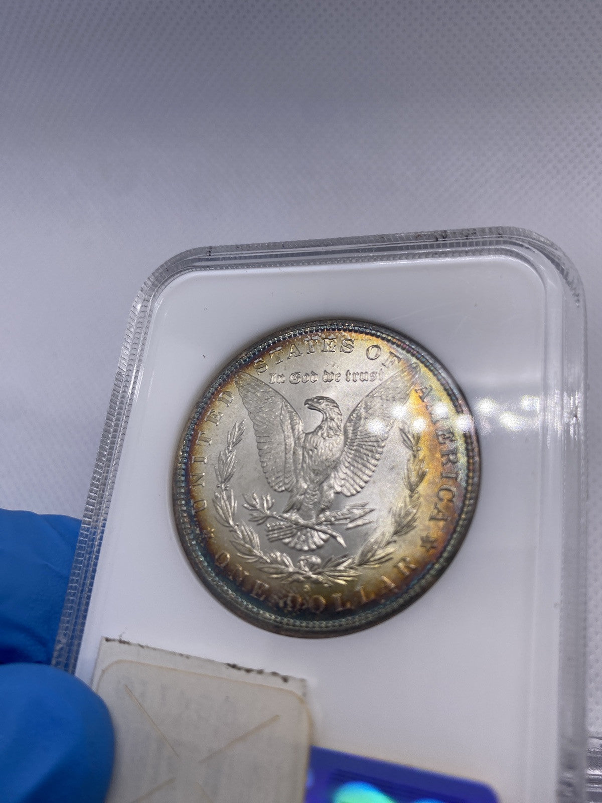 TONED 1881-S MORGAN DOLLAR  OLD NGC Holder & CAC MS 66  A BEAUTY+ Looks Better