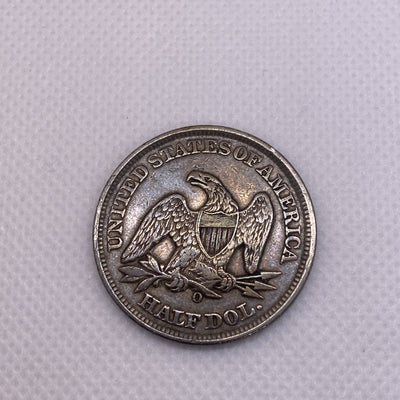 1856-O Seated Liberty Half Dollar Tougher Date Great Coin And Condition Silver